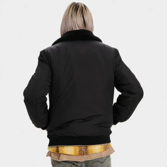 UGG | Men's Ethan Bomber Sherpa Jacket - Picture 2 of 15